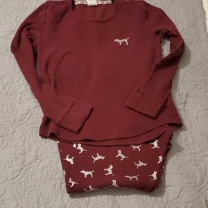 Victoria's Secret PINK Pajamas Size SMD